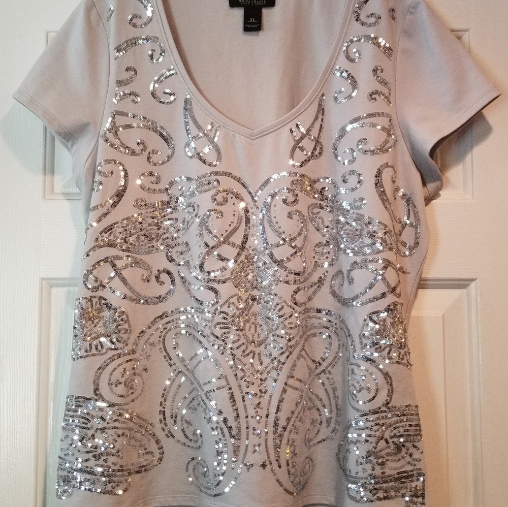 Sequined top